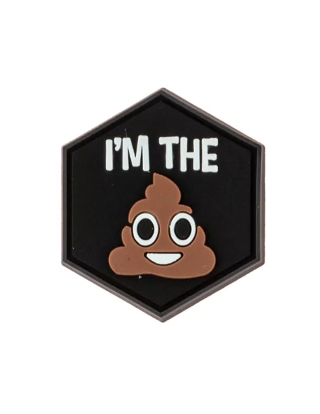 PATCH PVC I'M THE POO - SG