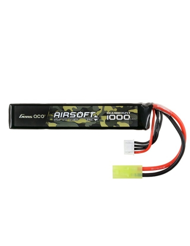 BATTERIE 11.1V 1000 MAH STICK 25C - GENS ACE