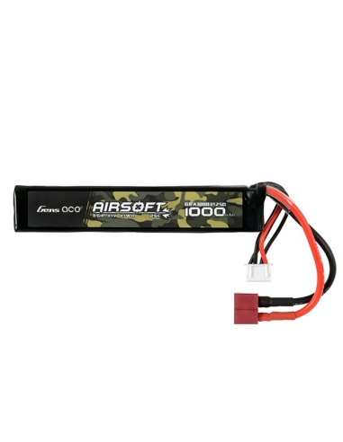 BATTERIE 11.1V 1000 MAH DEANS STICK 25C - GENS ACE