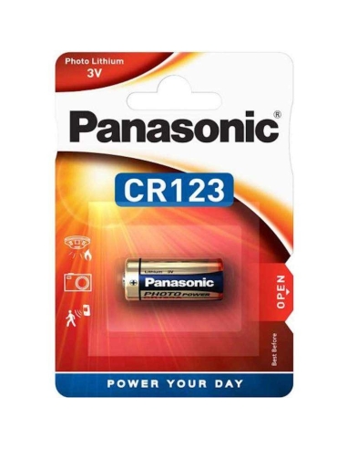 PILE CR123A 3 VOLTS - PANASONIC