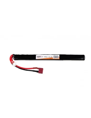 BATTERIE DEANS LIPO 7,4 V 1200MAH STICK AK SWISS ARMS