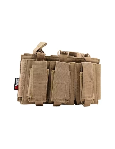 TRIPLE POCHE M4 & 9MM TAN - SWISS ARMS