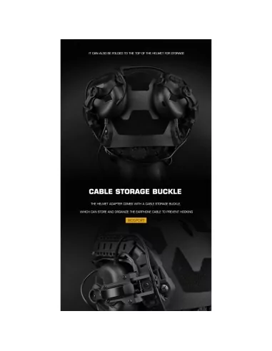 CASQUE AUDIO GEN5 NOIR - WOSPORT