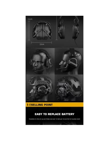 CASQUE AUDIO GEN5 TAN - WOSPORT