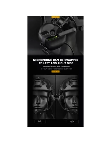 CASQUE AUDIO GEN5 TAN - WOSPORT