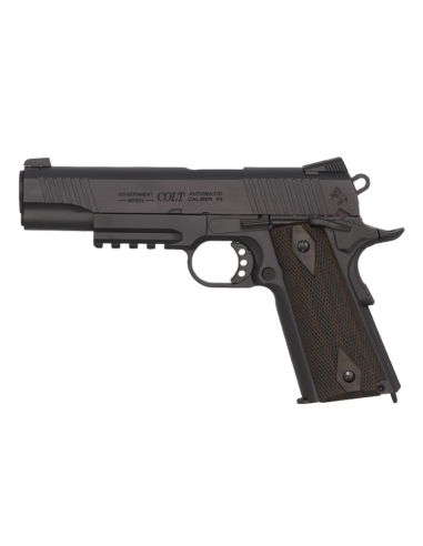 COLT 1911 RAIL GUN BLACKNED CO2 - CYBERGUN