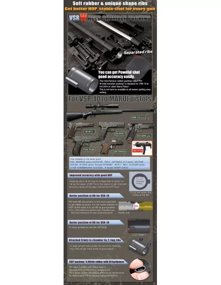 JOINT HOP UP W HOLD 50° VSR / GBB - PDI