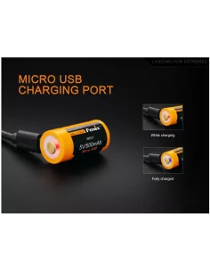 PILE CR123 RECHARGEABLE 3.6V 700 MAH - FENIX 2