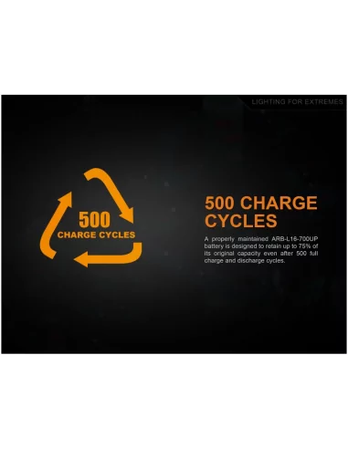 PILE CR123 RECHARGEABLE 3.6V 700 MAH - FENIX