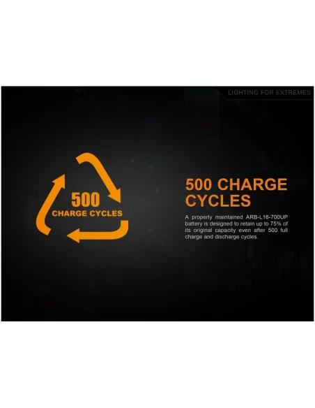 PILE CR123 RECHARGEABLE 3.6V 700 MAH - FENIX