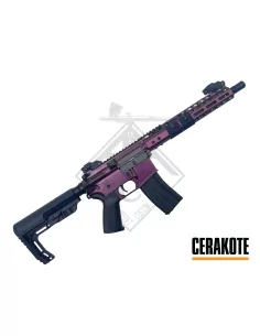 M4 COLT CUSTOM CERAKOTE EDITION RAZORBACK - AAC CUSTOM