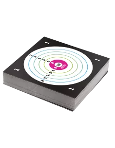 CIBLES CARTON X100 14X14 - POWAIR