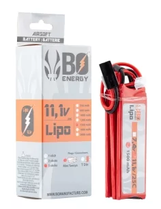 BATTERIE LIPO 11.1 V 1500 MAH TRIPLE - BO MANUFACTURE 2