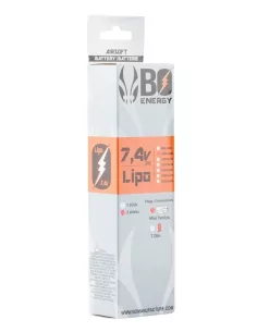 BATTERIE LIPO 7.4 V 1000MAH DOUBLE STICK - BO MANUFACTURE 2