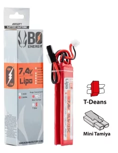 BATTERIE LIPO 7.4 V 1000 MAH DOUBLE STICK DEANS - BO...