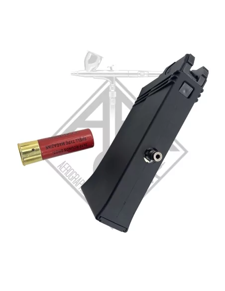 CHARGEUR CUSTOM HPA CARTOUCHE 30 BILLES SAIGA 12 GBBR - AAC CUSTOM