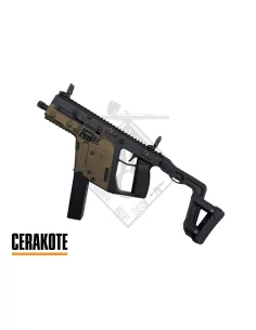 CUSTOM KRISS VECTOR CERAKOTE GBBR KRYTAC - AAC CUSTOM 2
