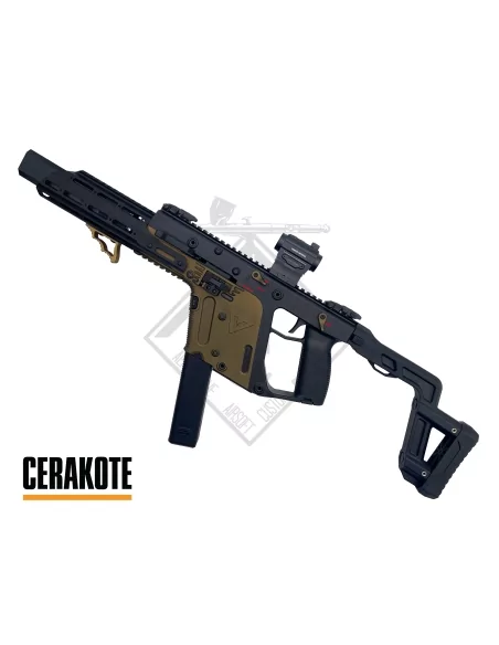 CUSTOM KRISS VECTOR KSV CERAKOTE GBBR KRYTAC - AAC CUSTOM
