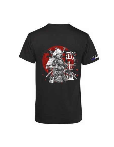 T-SHIRT NOIR SAMURAI - AAC CUSTOM