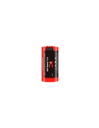 PILE CR123 RECHARGEABLE 3.6V 700 MAH - KLARUS