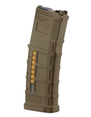 CHARGEUR PMAG 35 BILLES M4 MWS GAZ TAN - DOUBLE EAGLE