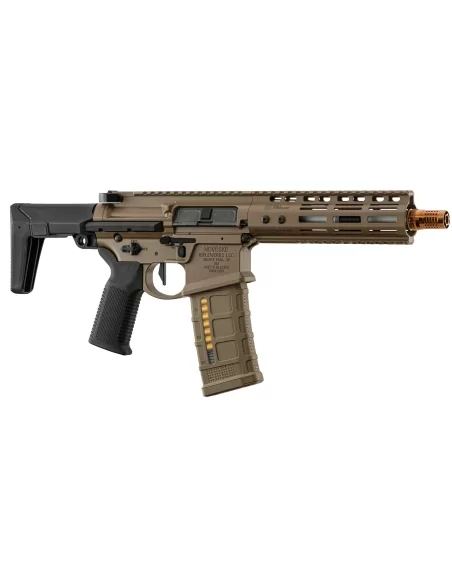 M4 GHETTO BLASTER 7" NOVESKE MWS GBBR ZET SYSTEM TAN AVEC NPAS - DOUBLE EAGLE