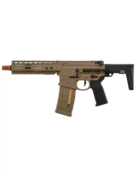 M4 GHETTO BLASTER 7" NOVESKE MWS GBBR ZET SYSTEM TAN AVEC NPAS - DOUBLE EAGLE