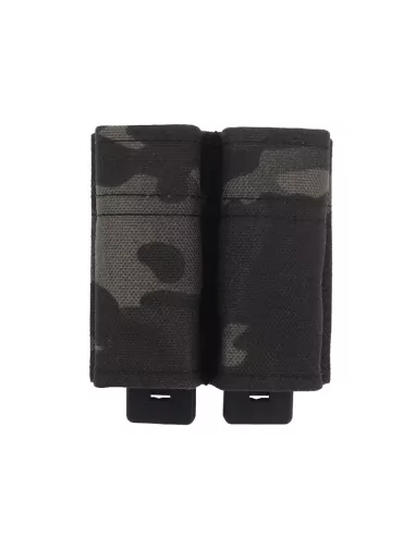 POCHE FAST PA DOUBLE 9MM MULTICAM BLACK - WOSPORT