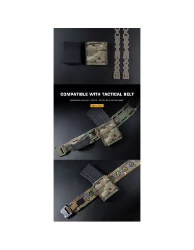 POCHE FAST M4 SIMPLE SHORT 5.56MM MULTICAM...