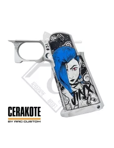 FRAME HI CAPA GRAVURE LASER & CERAKOTE ARCANE - AAC