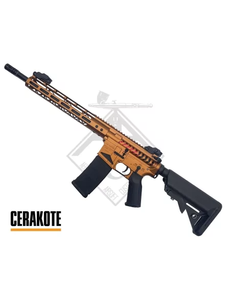 M4 COLT CUSTOM CERAKOTE EDITION SOLSTICE - AAC CUSTOM