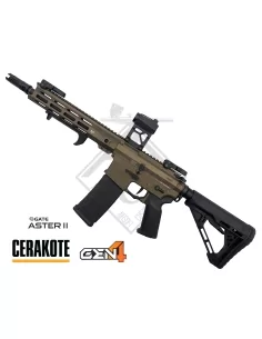 CUSTOM M4 LT-42 GEN4 ASTER II 10" MLOK CERAKOTE BRONZE... 2