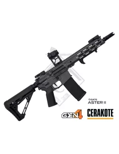CUSTOM M4 LT-42 GEN4 ASTER II 10" MLOK CERAKOTE GREY...