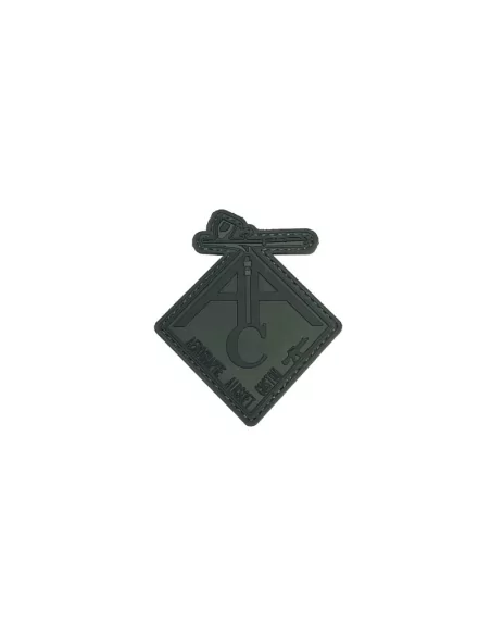 PATCH AAC BASSE VISIBILITÉ GRIS - AAC CUSTOM