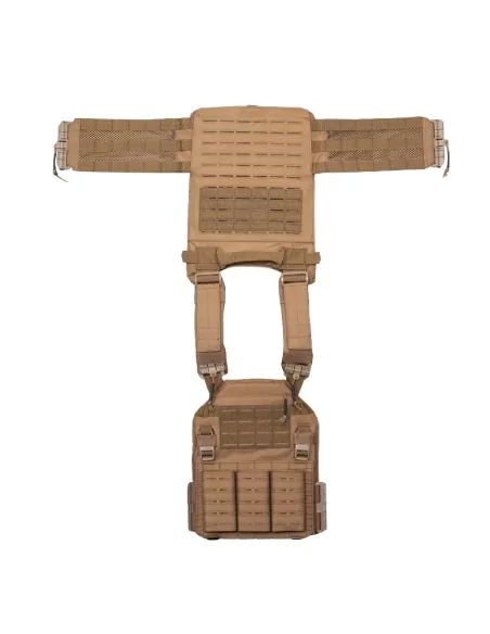 GILET TACTIQUE 600D QUICK DETACH TAN - TACTICAL OPS