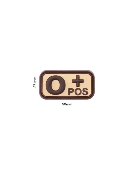 PATCH PVC O + TAN - JTG