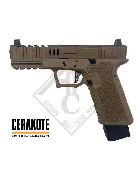 AAC17 CUSTOM P80 VX72 CERAKOTE GAZ - AAC CUSTOM