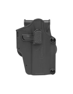 HOLSTER RIGIDE UNIVERSEL DROITIER NOIR - AMOMAX