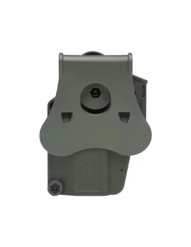 HOLSTER RIGIDE UNIVERSEL GAUCHER OLIVE - AMOMAX