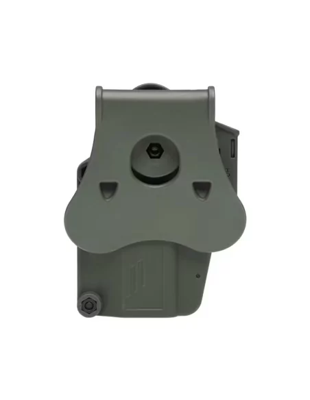 HOLSTER RIGIDE UNIVERSEL GAUCHER OLIVE - AMOMAX
