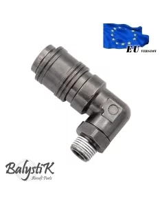 COUPLEUR COUDÉ 1/8 NPT REGULATEUR FEMELLE EU - BALYSTIK