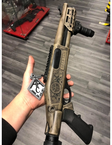 M870 CUSTOM CERAKOTE DARK EARTH EDITION LIMITEE SPARTIAT