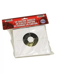 CIBLES CARTON X50 14X14 SWISS ARMS