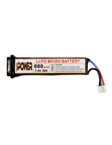 BATTERIE LIPO 7.4 V 650 MAH AEP IPOWER