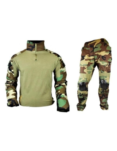 TENUE WOODLAND COMBAT SUIT JS