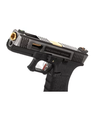 WE17 GFORCE SILVER GOLD BARREL