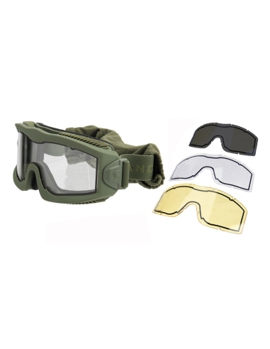 MASQUE OLIVE AERO THERMAL 3 ECRANS LANCER TACTICAL