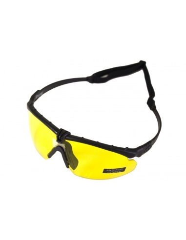 LUNETTE BATTLE PRO THERMAL ANTI-BUEE JAUNE NUPROL