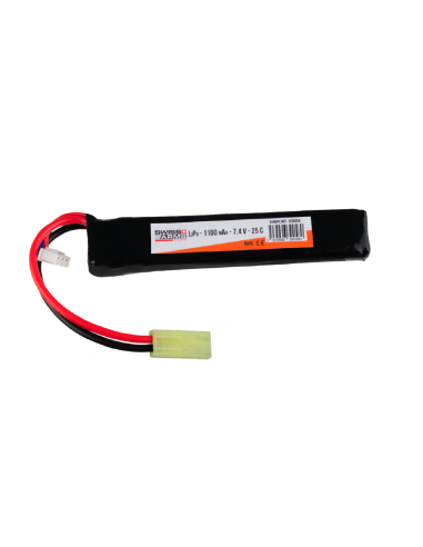 BATTERIE LIPO 7,4V 1100 MAH STICK - SWISS ARMS