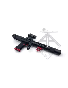 AAP-01 SMG CUSTOM GAZ NOIR / ROUGE - ACTION ARMY 2